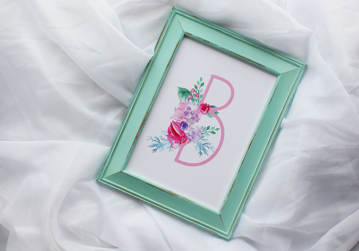 DIY Photoframe Makeover with Chalk Paint