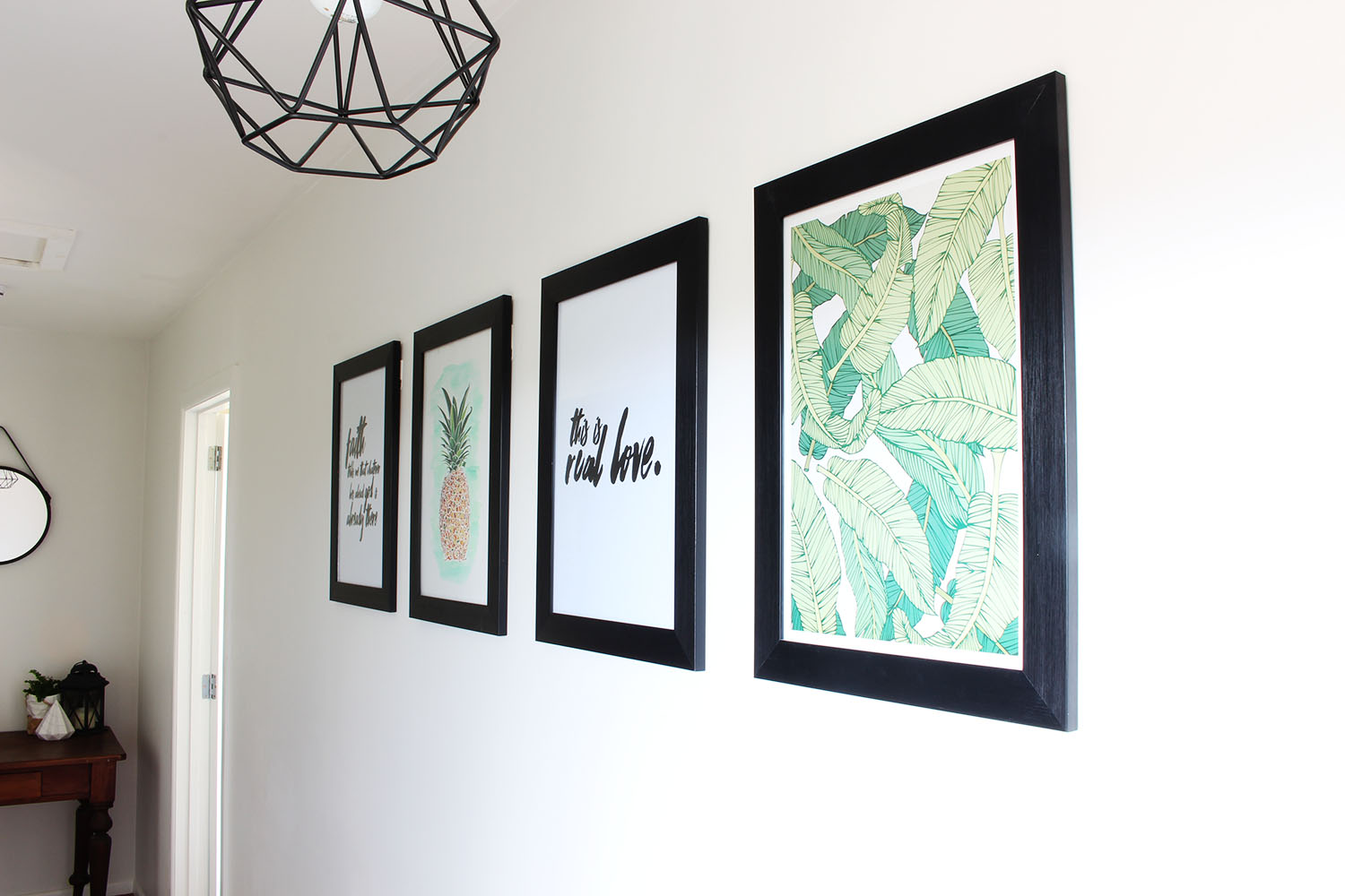 Our laundry and hallway looked pretty bad when we first shifted in. Definitely in need of a makeover. I gave the walls a fresh lick of paint and updated the decor. What a difference!