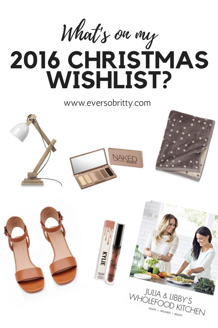 What’s on my 2016 Christmas Wishlist?