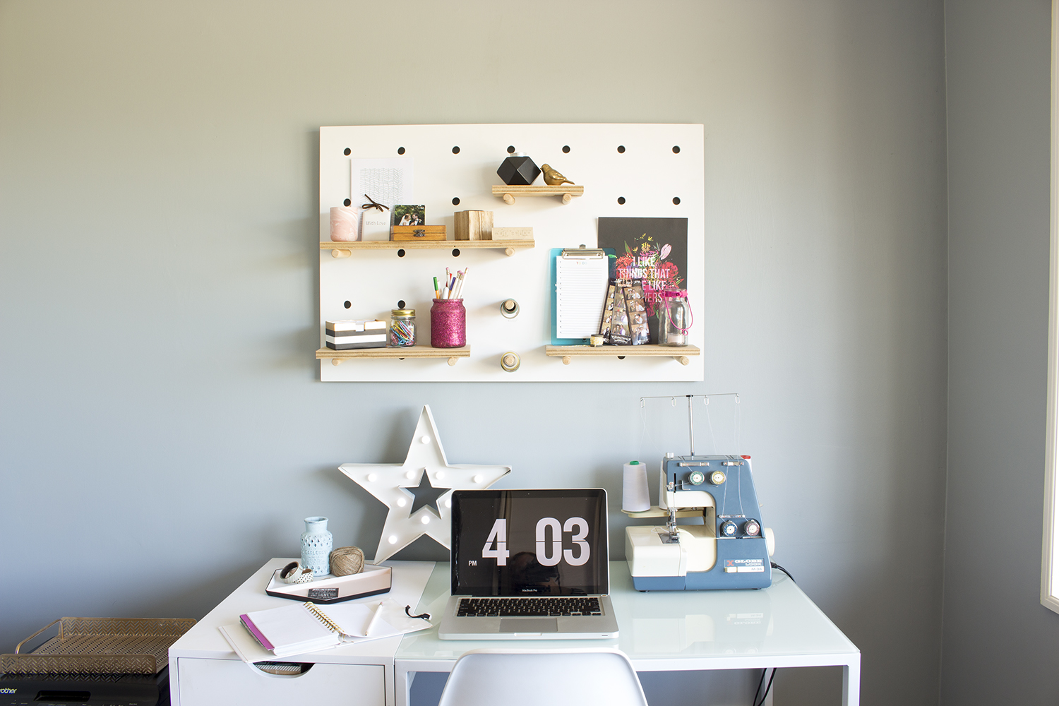 Craft room / home office tour - Creative space with Ever So Britty